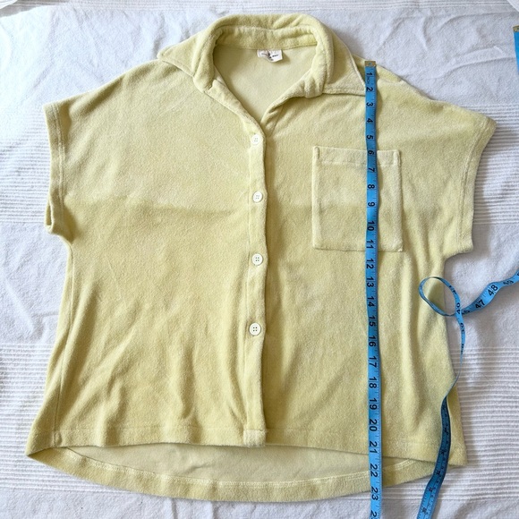 Stone Fox Basil Button Terry Shirt - Picture 7 of 13